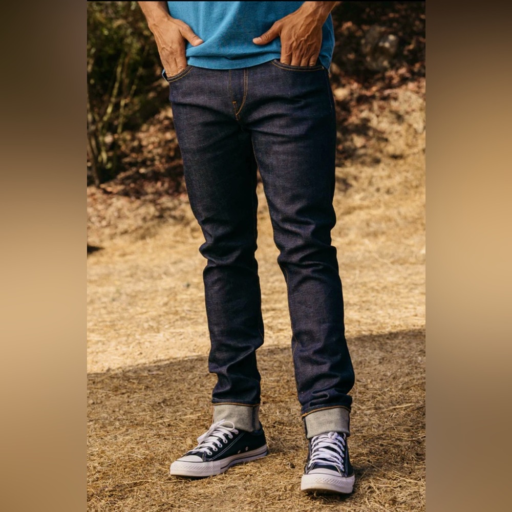 Hiroshi Kato | Men’s The Scissors Slim Tapered | Indigo Raw | 33